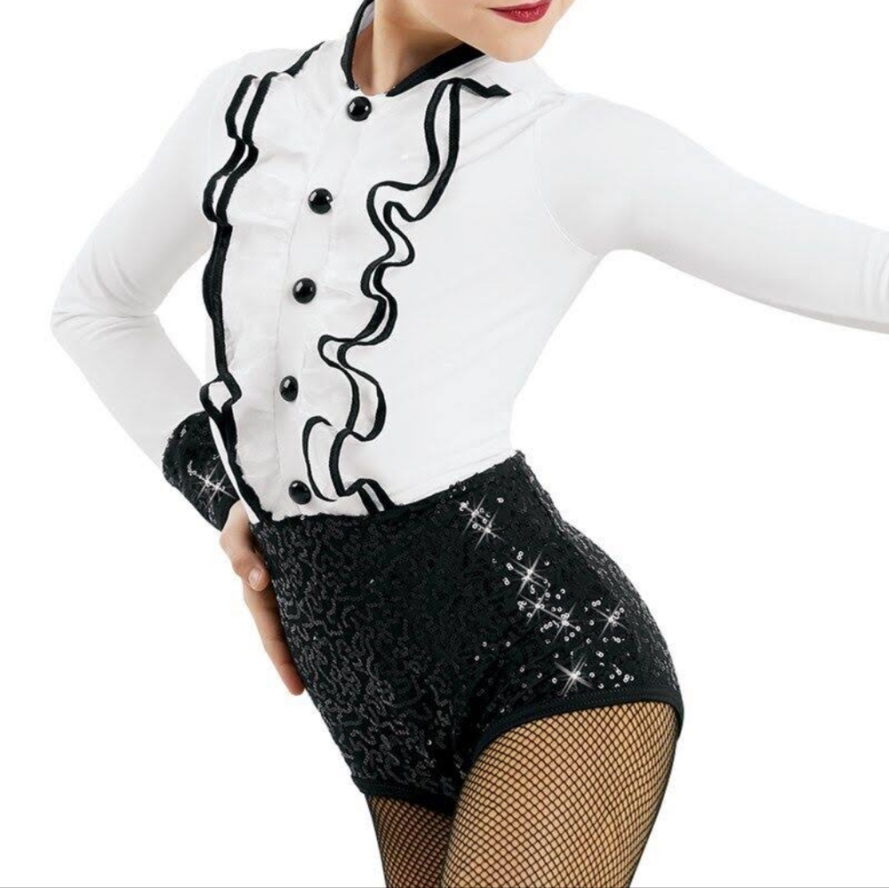 Weissman AM black & white costume